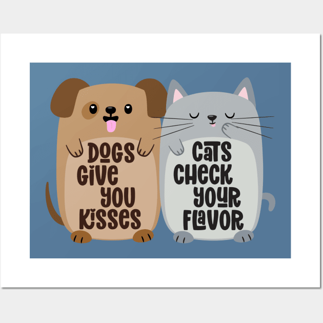 Pet Love Wall Art by FunUsualSuspects